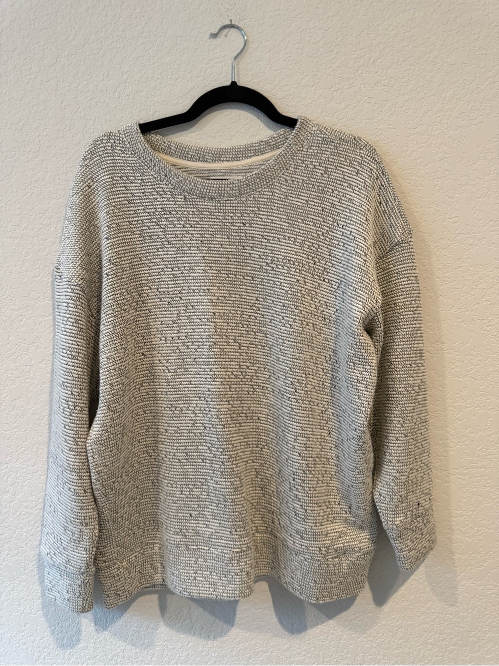 Lou & Grey Textured Neutral Knit Sweater